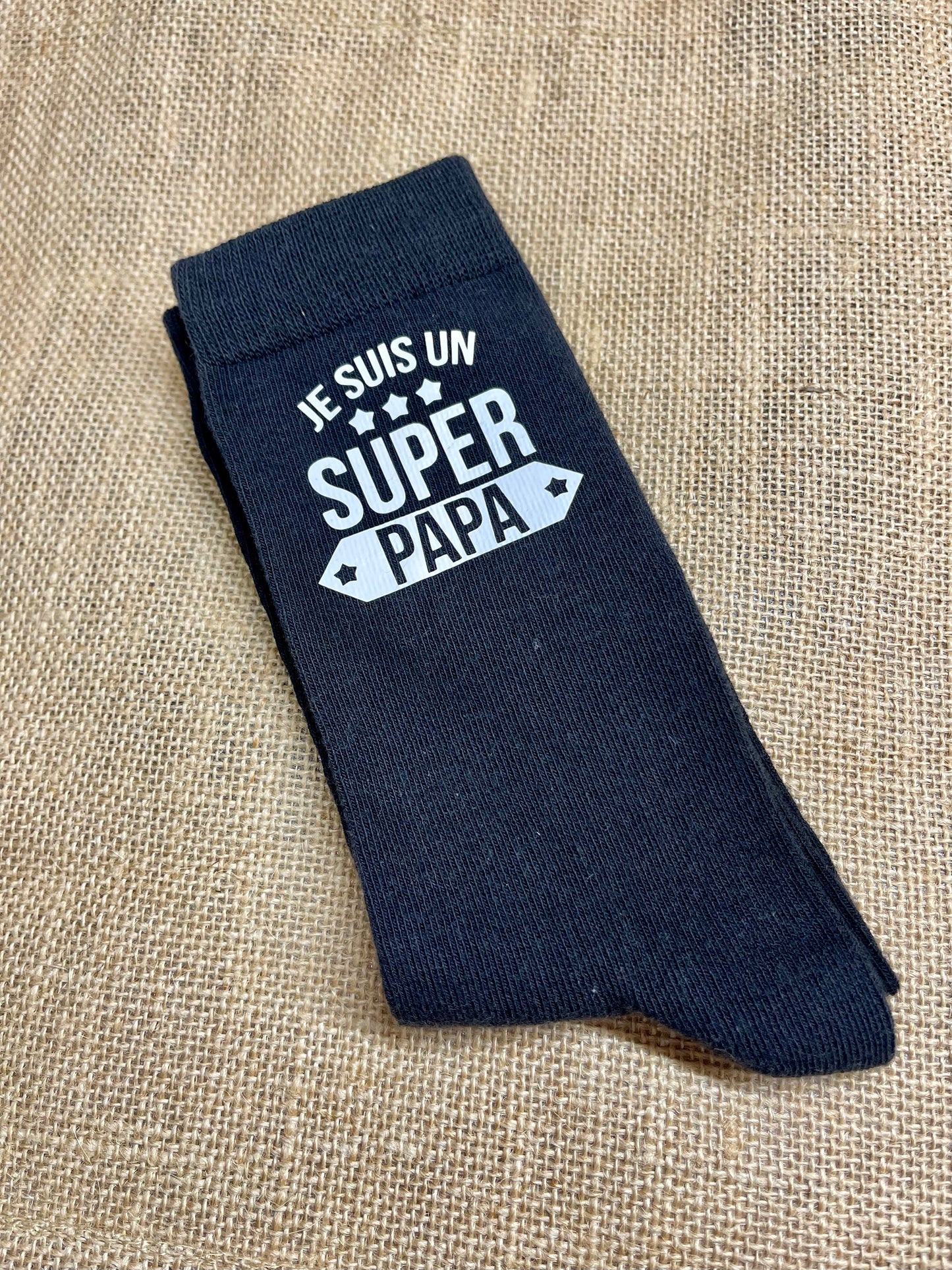 Chaussette « Je suis un Super Papa »