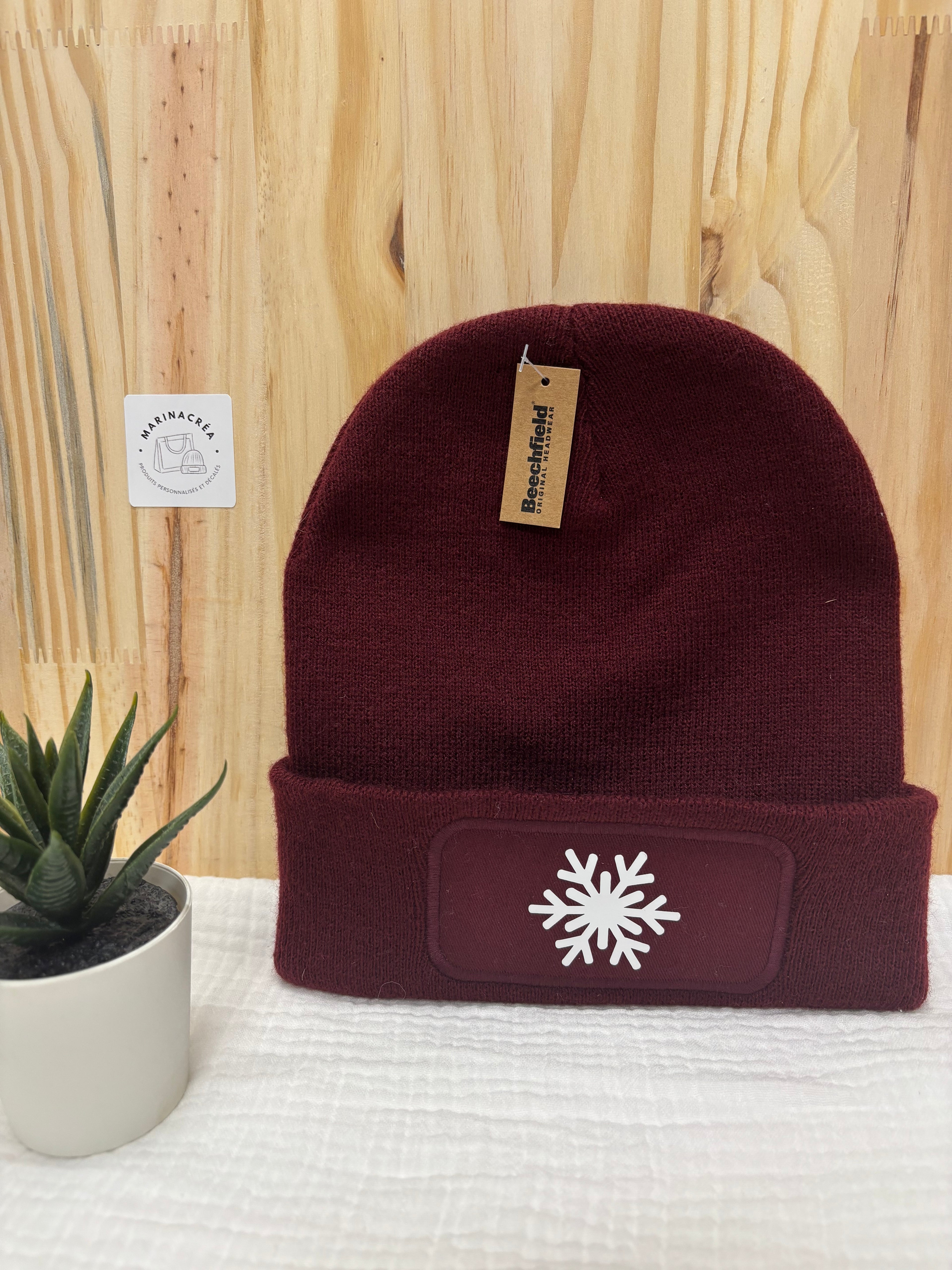 Bonnet Flocon de neige