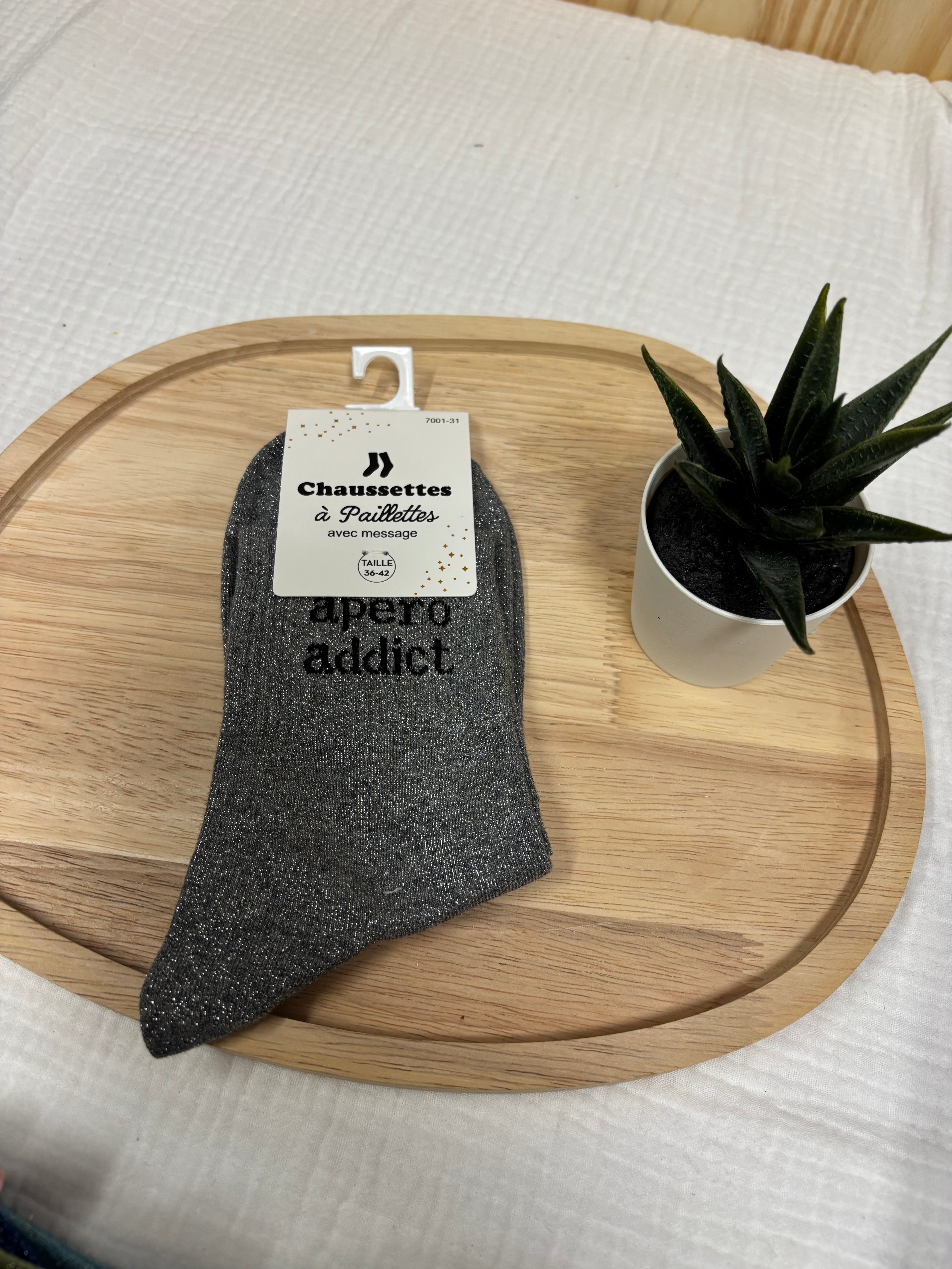 Chaussettes Apéro Addict