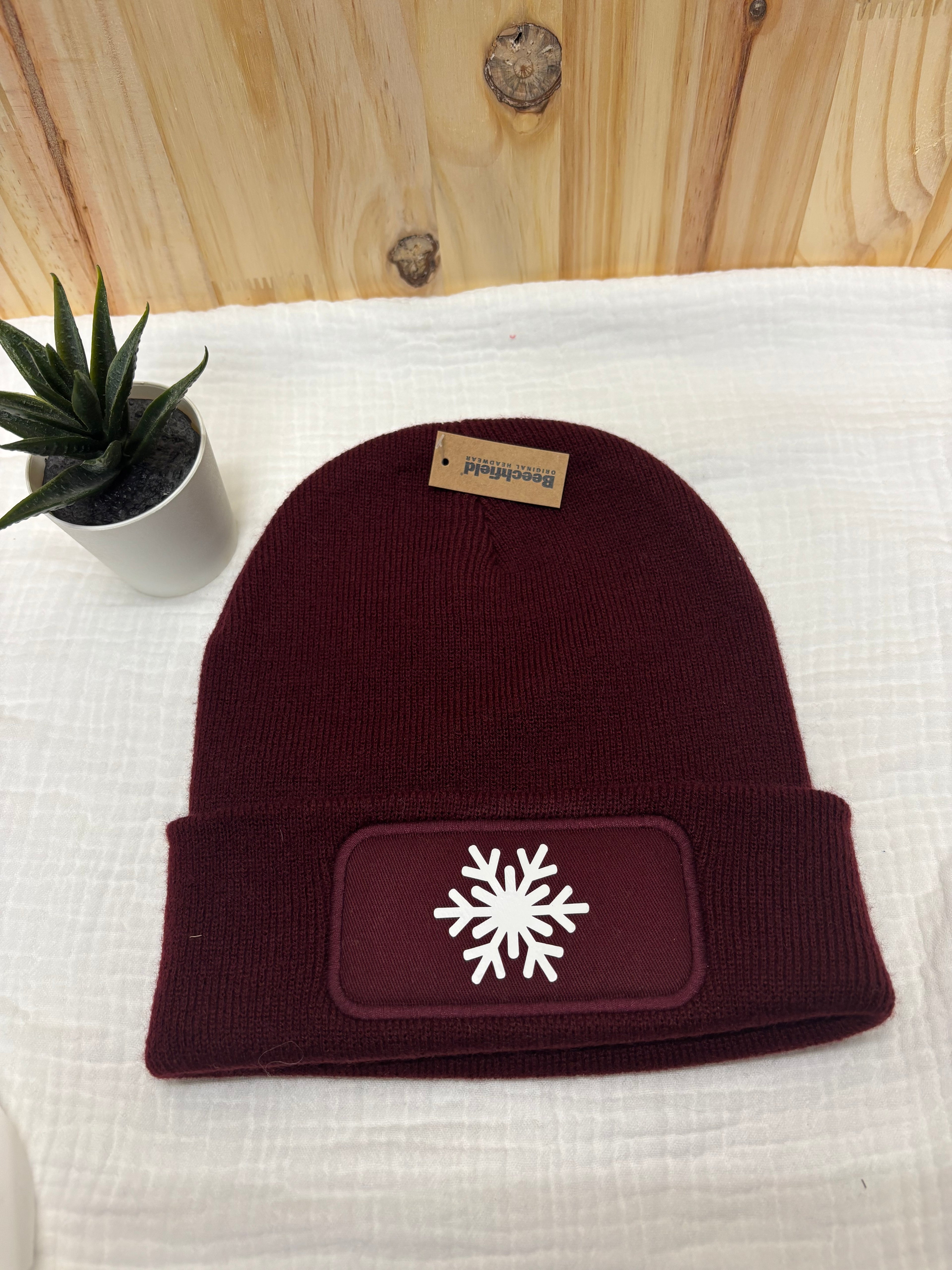 Bonnet Flocon de neige