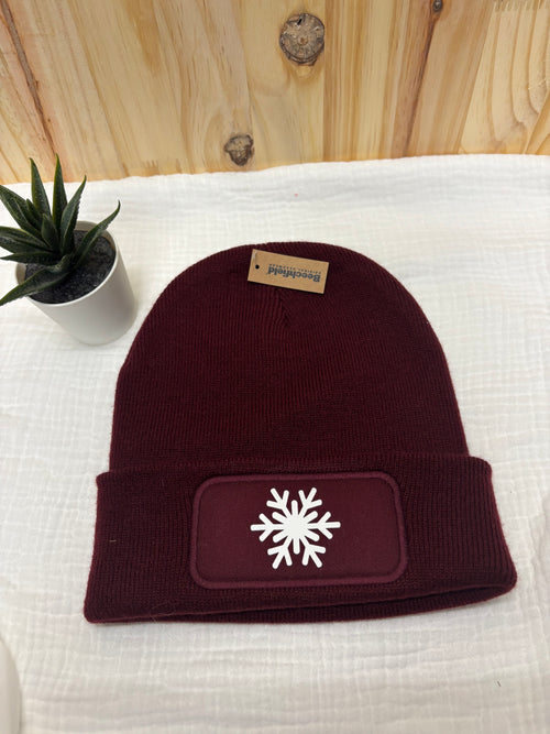 Bonnet Flocon de neige