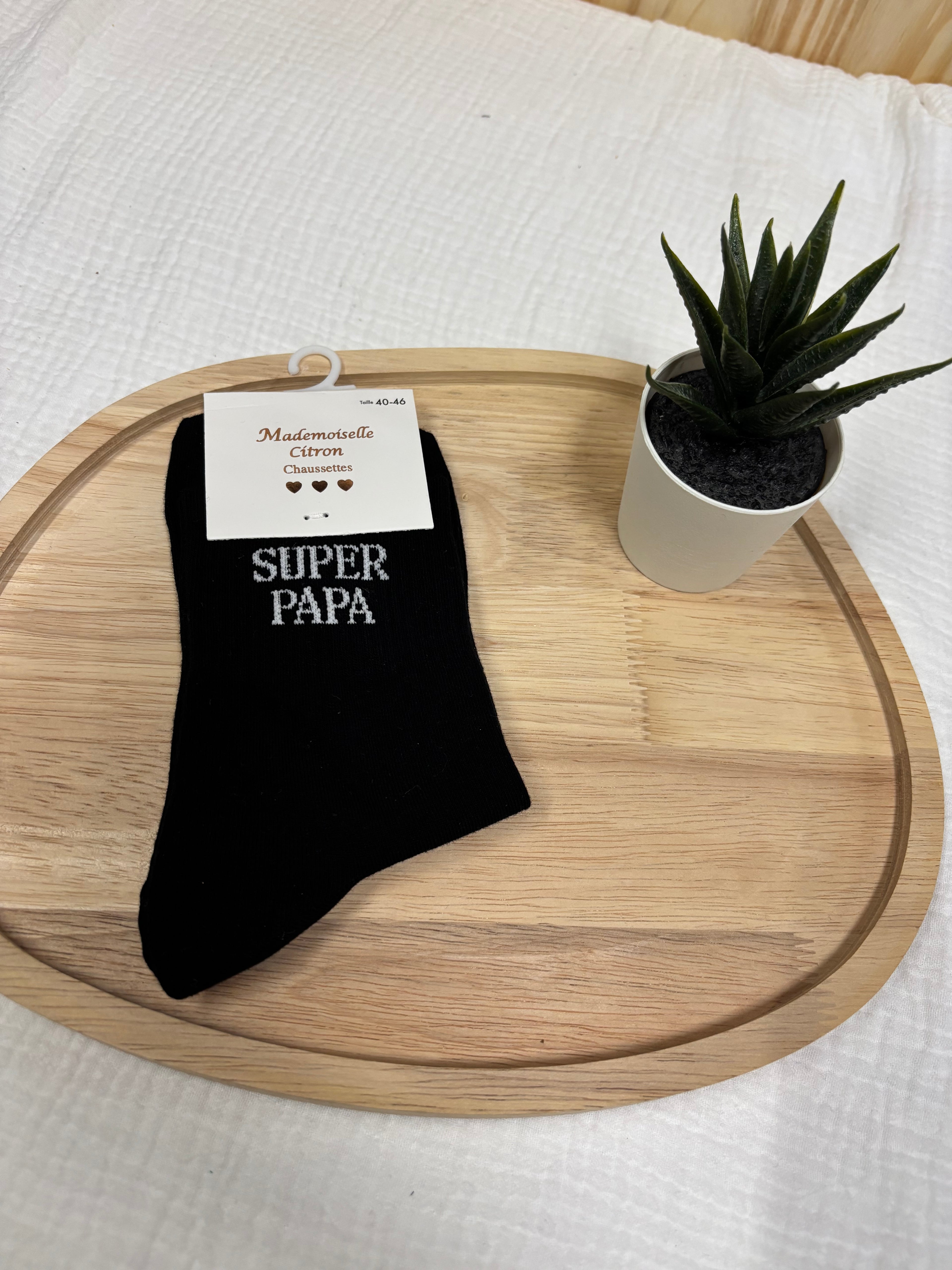 Chaussettes Super Papa