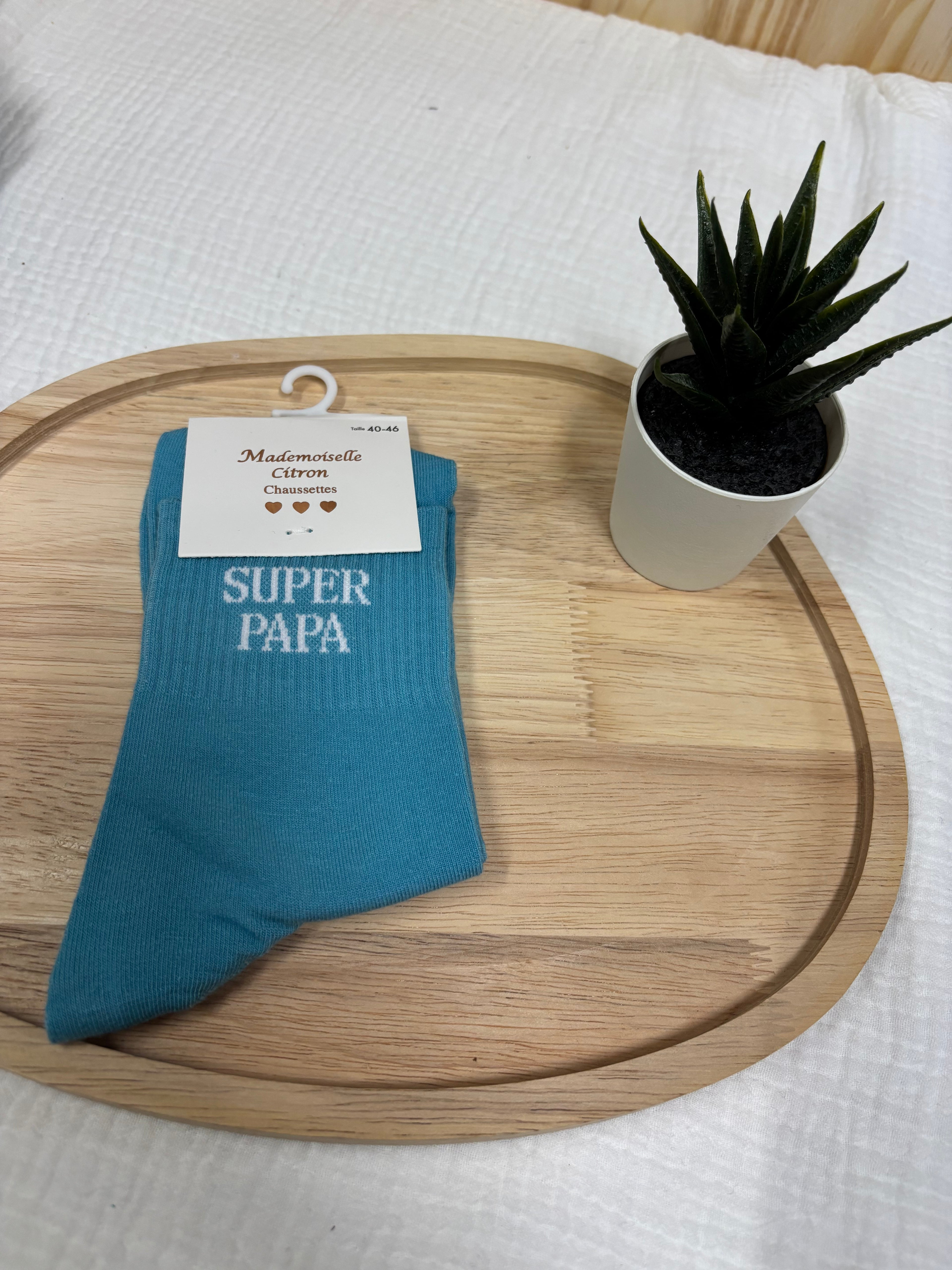 Chaussettes Super Papa