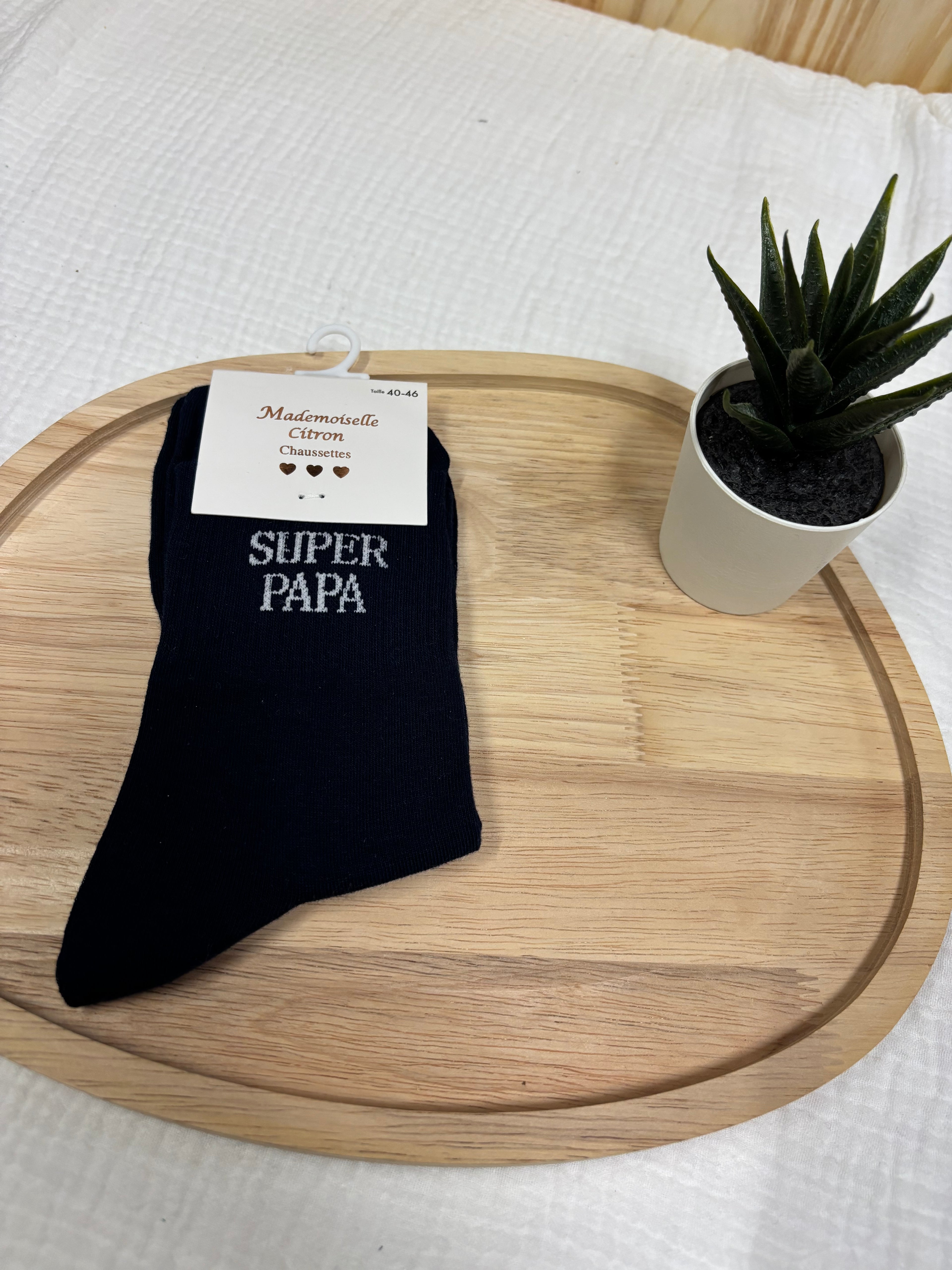Chaussettes Super Papa