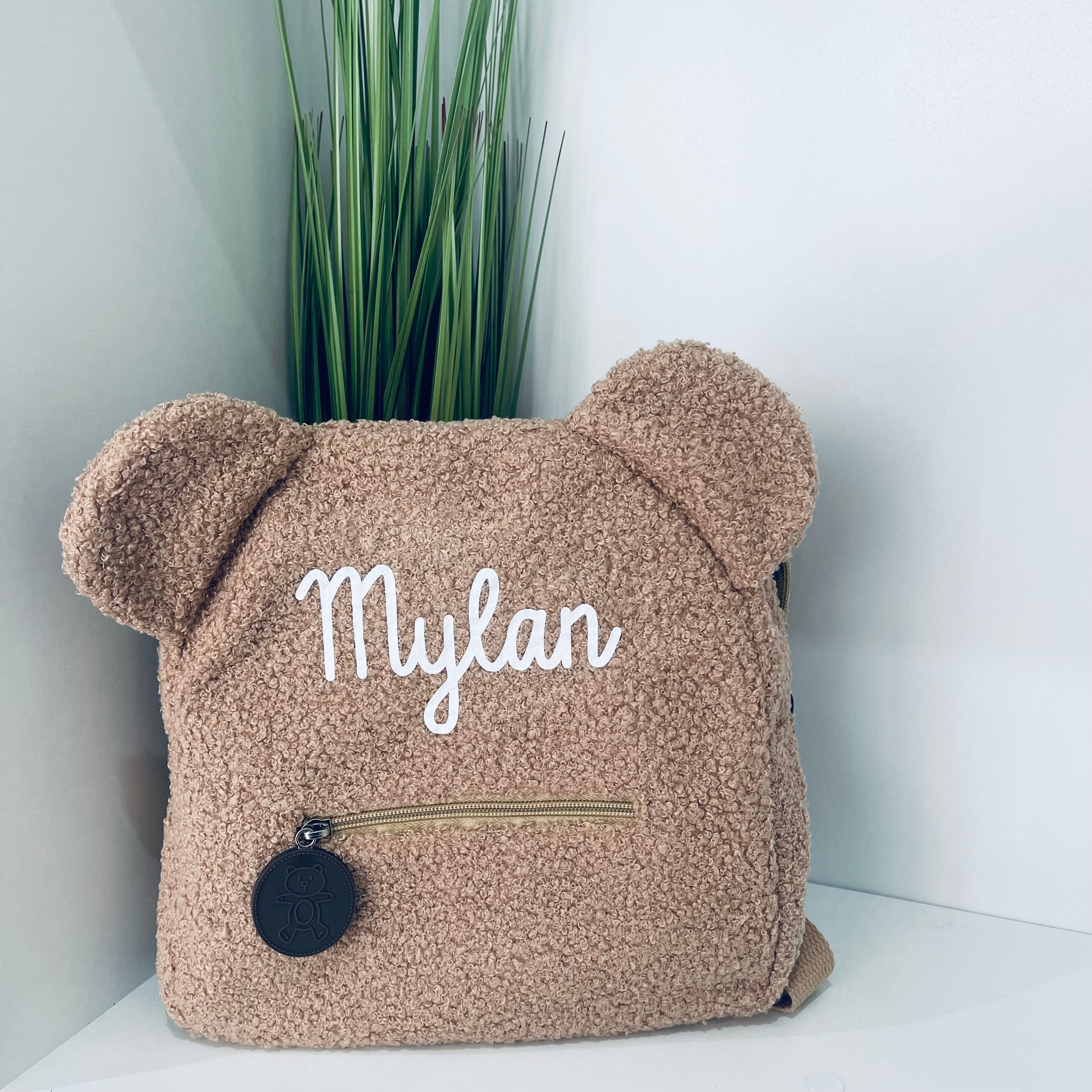 Sac à dos Bouclette Beige