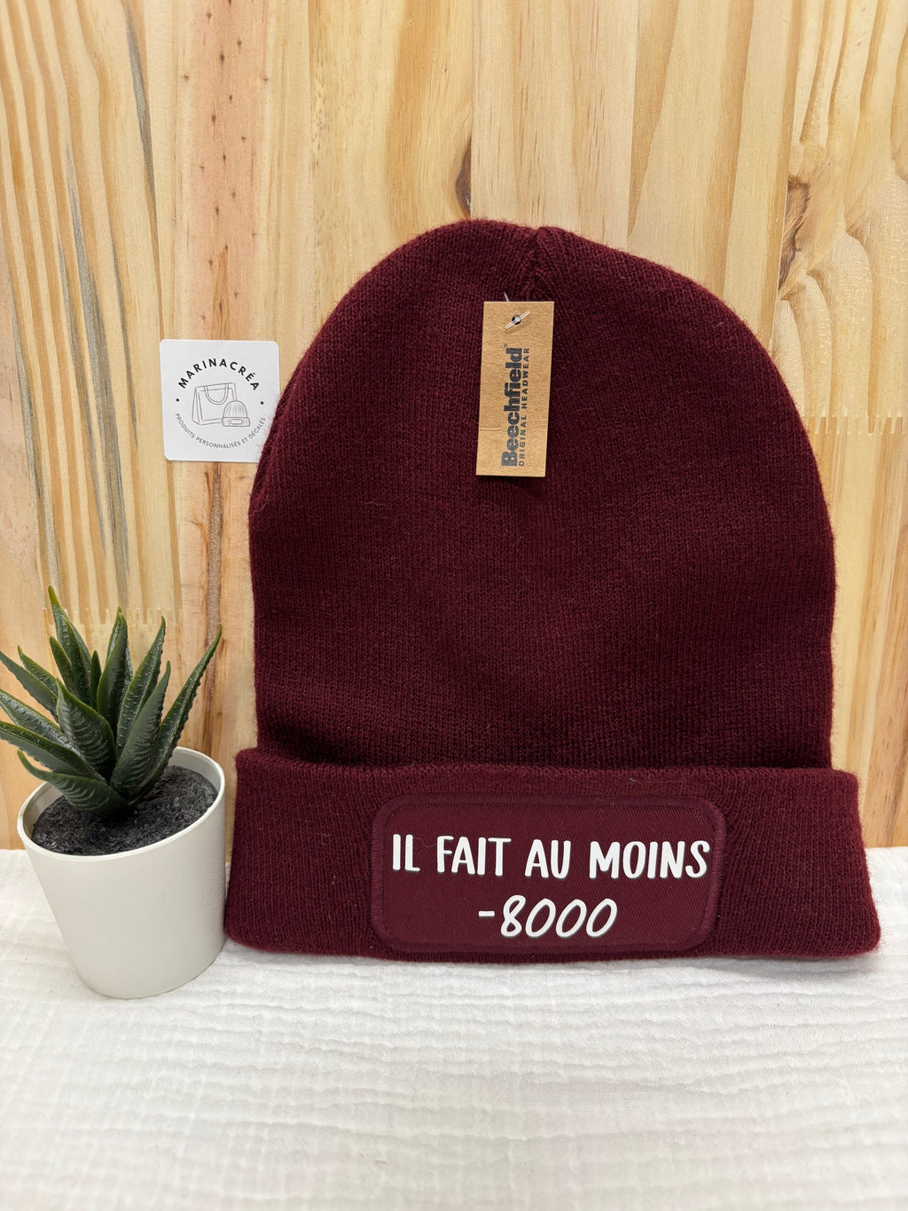 Bonnet Il fait au moins -8000