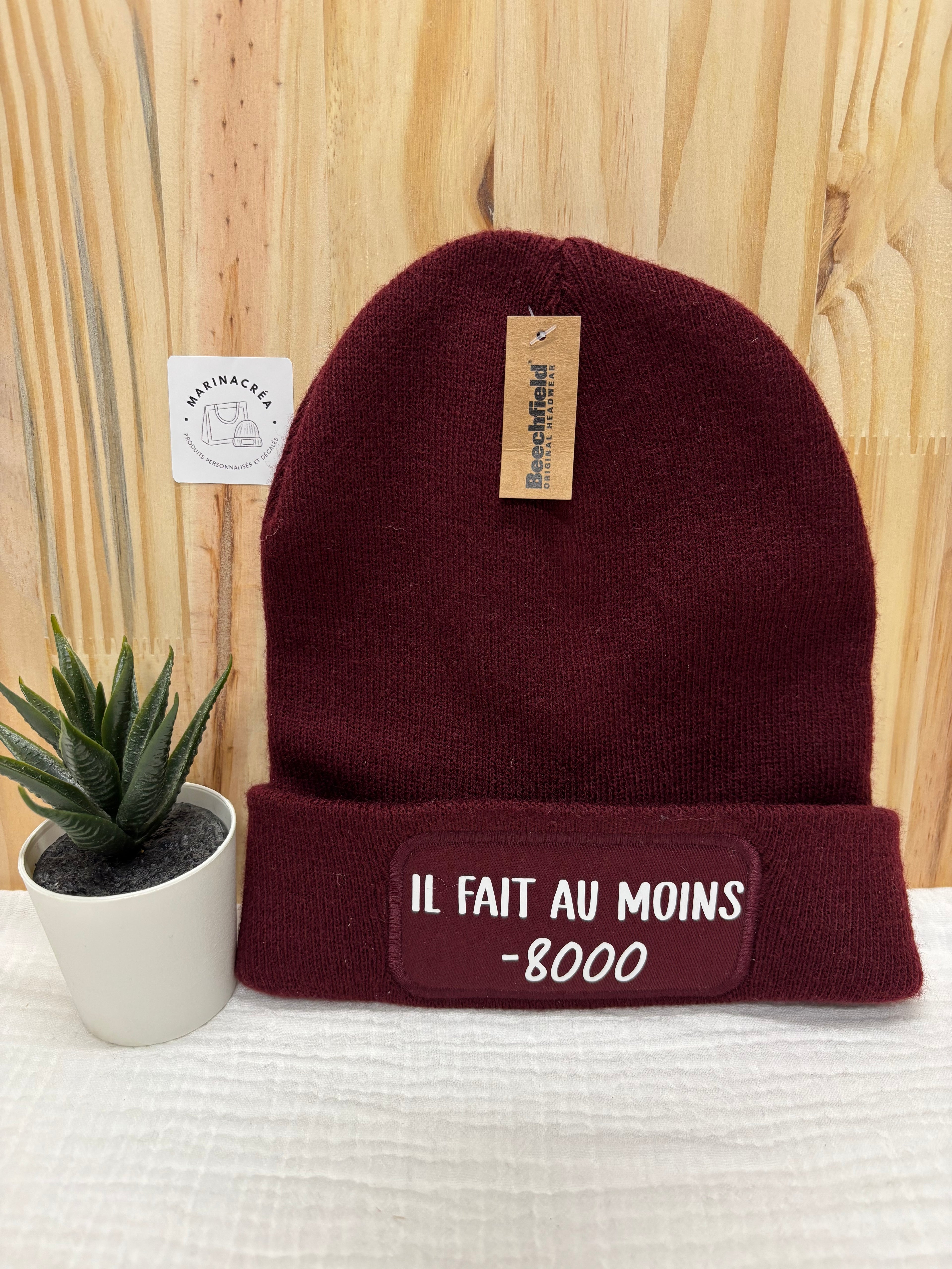 Bonnet Il fait au moins -8000