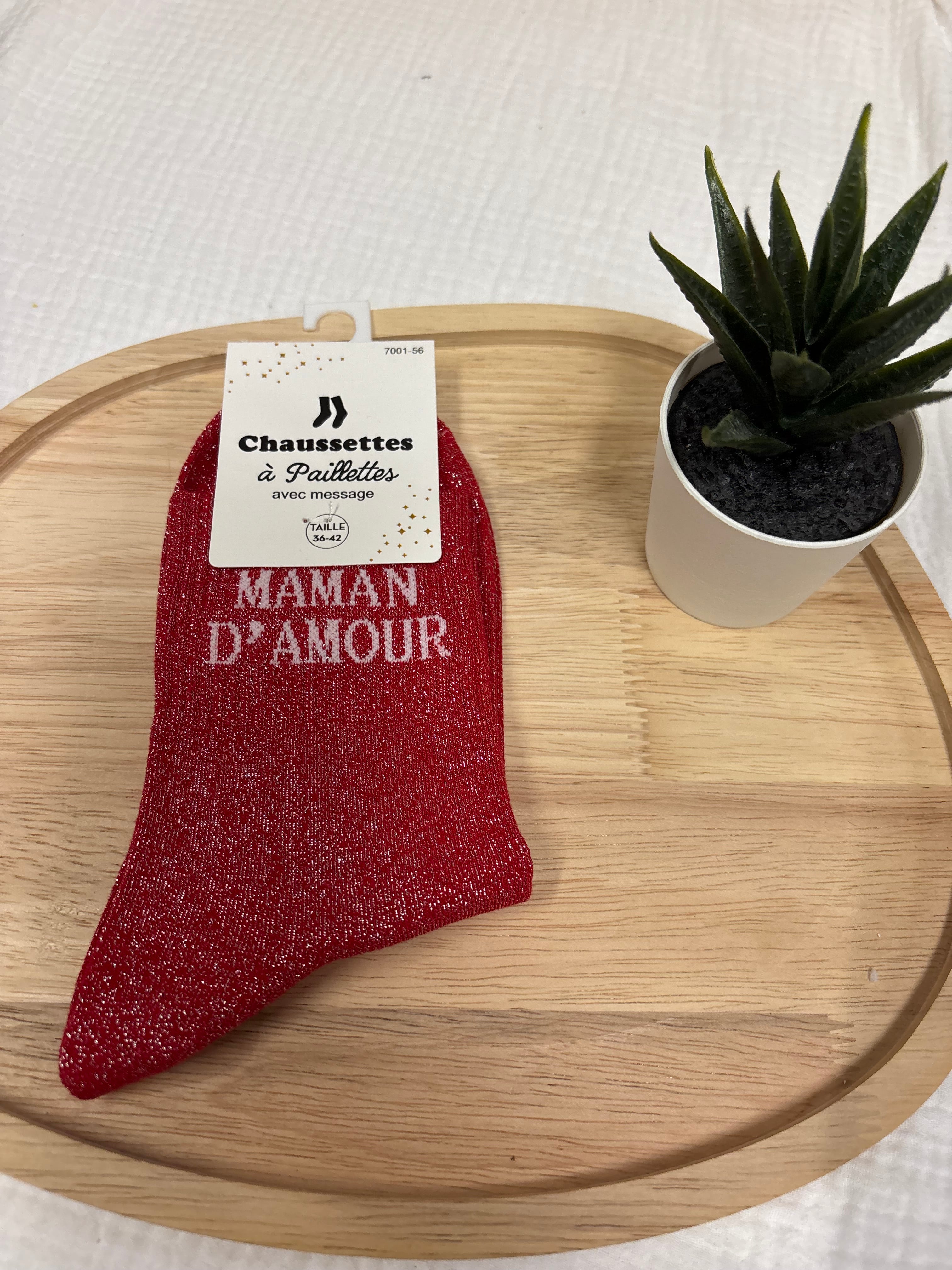 Chaussettes Maman d‘amour